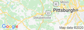 Steubenville map
